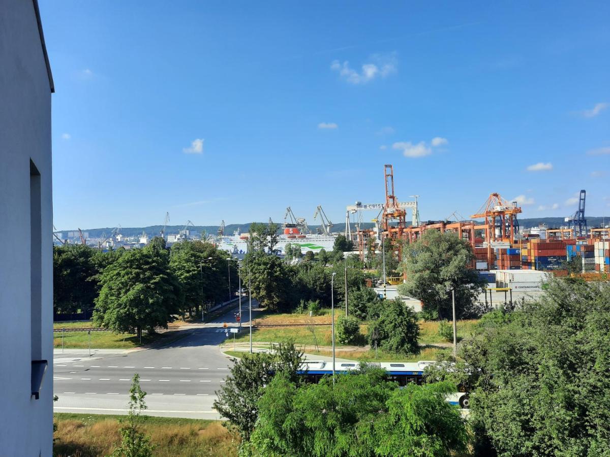 apartament nad portem Gdynia Exterior foto